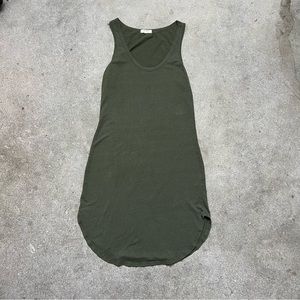 Green Bodycon summer mini dress 🌴✨